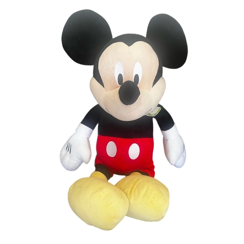 Walt Disney Oversized Large Mickey Mouse Soft Plush Stuffed Animal Toy 36"